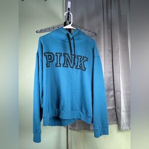 PINK Victoria's Secret Blue Hoodie